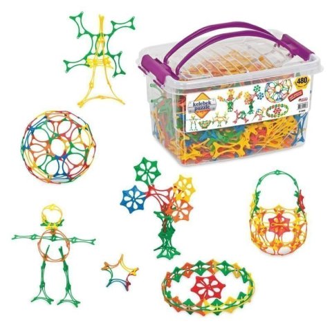 neuveden: Puzzle plastové Motýlci 480 ks