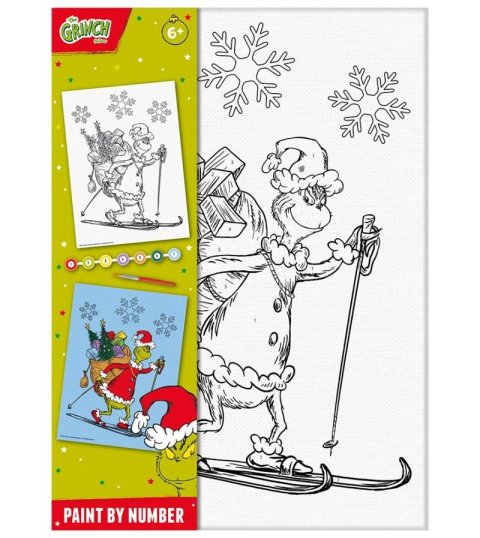 neuveden: Grinch Malování na plátno