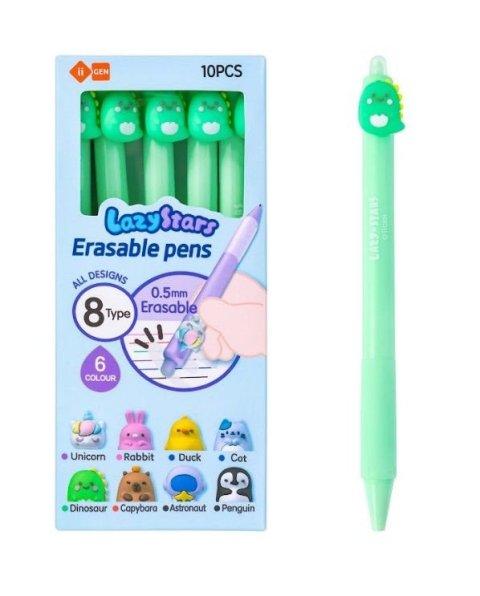 neuveden: Gumovací gelové pero Dino