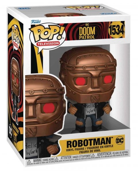 neuveden: Funko POP TV: Doom Patrol - Robotman neuveden: Funko POP TV: Doom Patrol - Robotman