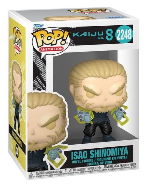 -: Funko POP Animation: Kaiju No. 8 - Isao Shinomiya #2248