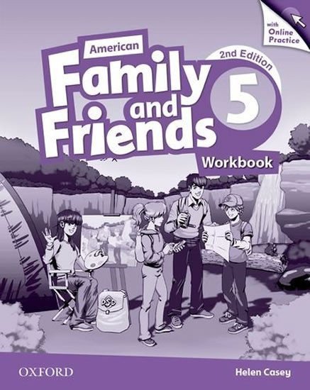 Casey Helen: Family and Friends American English 5 Workbook with Online Practice (2nd)