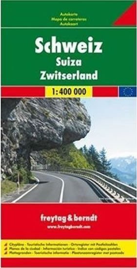 neuveden: AK 0301 Švýcarsko 1:400 000 / automapa neuveden: AK 0301 Švýcarsko 1:400 000 / automapa