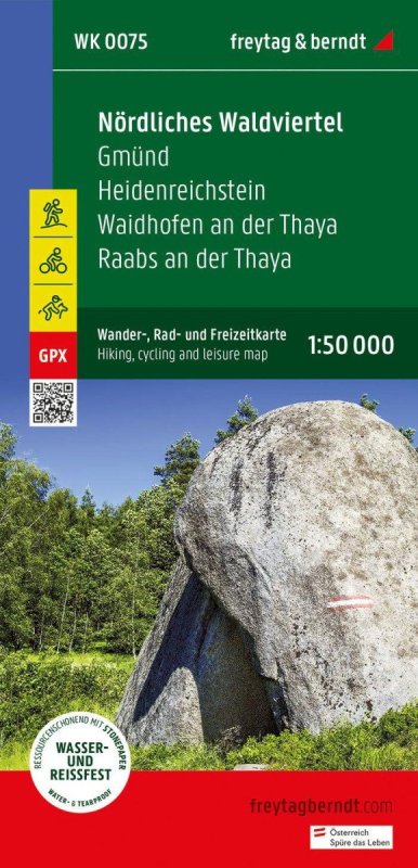 neuveden: Severní Waldviertel a 1:50 000 / turistická a cykloturistická mapa neuveden: Severní Waldviertel a 1:50 000 / turistická a cykloturistická mapa