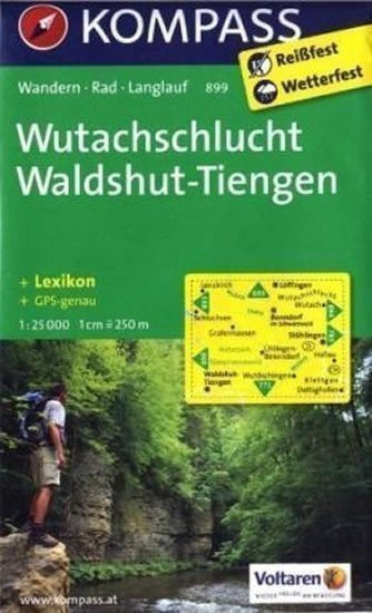 neuveden: Wutachschlucht 899 NKOM 1:30T