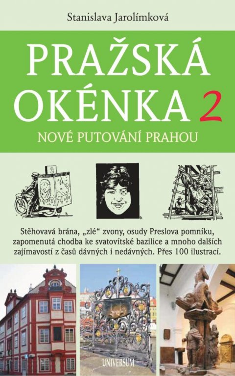 Jarolímková Stanislava: Pražská okénka 2 – Nové putování Prahou Jarolímková Stanislava: Pražská okénka 2 – Nové putování Prahou