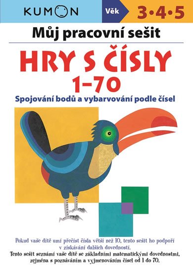 Moto Giovanni K.: Hry s čísly 1-70 - Můj pracovní sešit