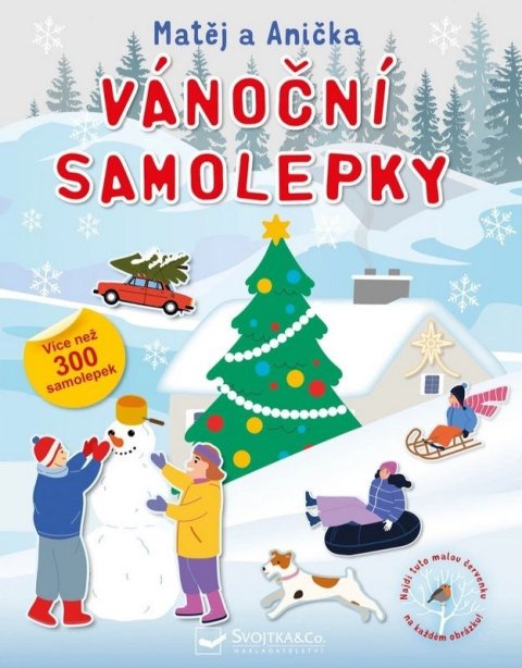 : Vánoční samolepky