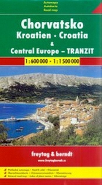neuveden: Chorvatsko automapa 1:600 000 neuveden: Chorvatsko automapa 1:600 000