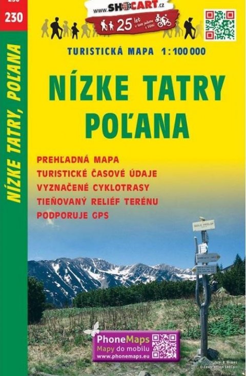neuveden: SC 230 Nízke Tatry, Poľana 1:100 000 neuveden: SC 230 Nízke Tatry, Poľana 1:100 000