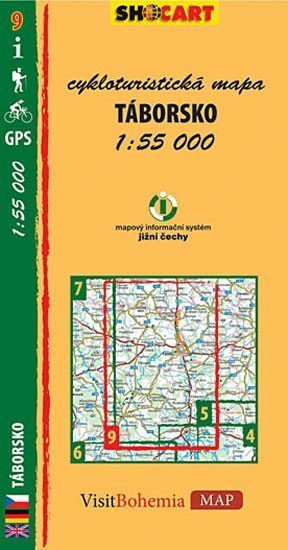 neuveden: Táborsko - cykloturistická mapa č. 9 /1:55 000