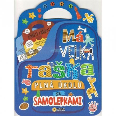neuveden: Má velká taška plná úkolů se samolepkami neuveden: Má velká taška plná úkolů se samolepkami