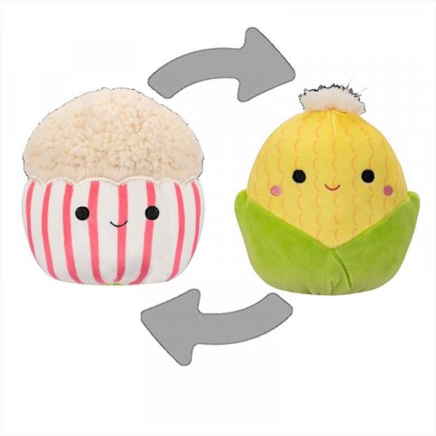 neuveden: Squishmallows 2v1 - Kukuřice Conrad a popcorn Arnel