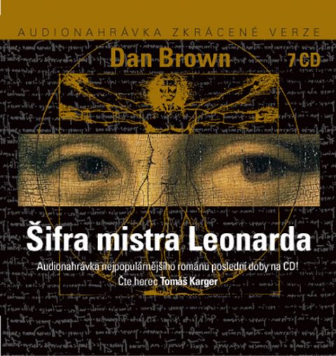 Brown Dan: Šifra mistra Leonarda - CD (čte Tomáš Karger)