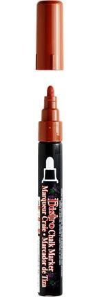 neuveden: MARVY 480-6 Křídový popisovač hnědý 2-3 mm