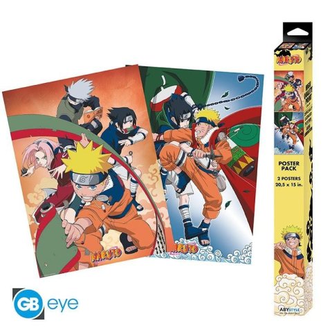 neuveden: Naruto Set plakátů - 2 ks