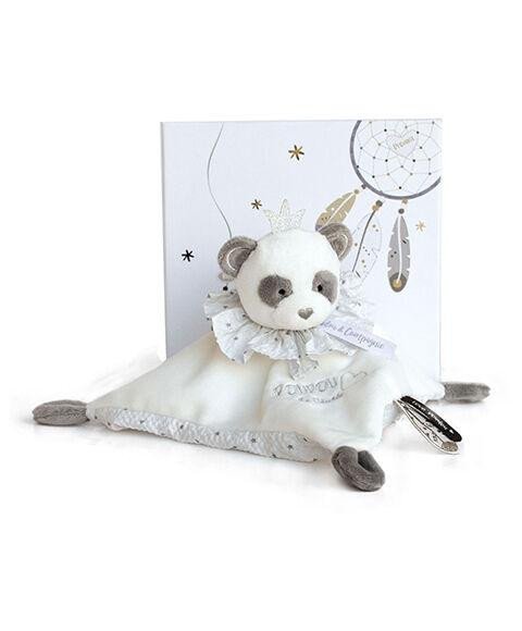 neuveden: Dárková sada - plyšový muchláček panda 20 cm neuveden: Dárková sada - plyšový muchláček panda 20 cm
