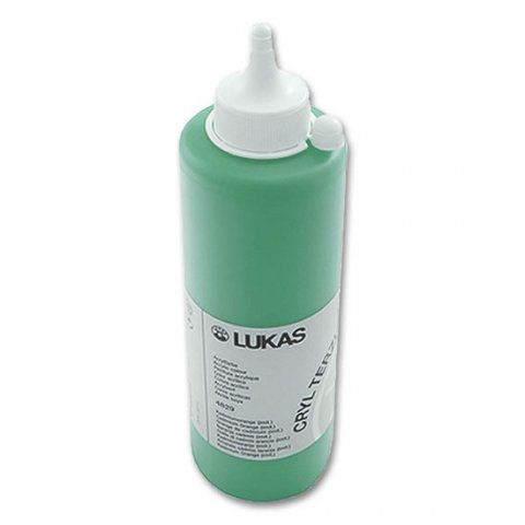 neuveden: LUKAS akrylová barva TERZIA - Chrome green light 500 ml