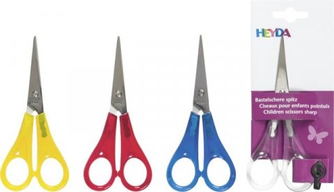 neuveden: HEYDA Nůžky dětské špičaté 13 cm