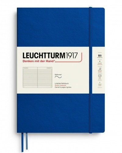 -: Zápisník Indigo, Softcover, Composition B5, 123l, linkovaný
