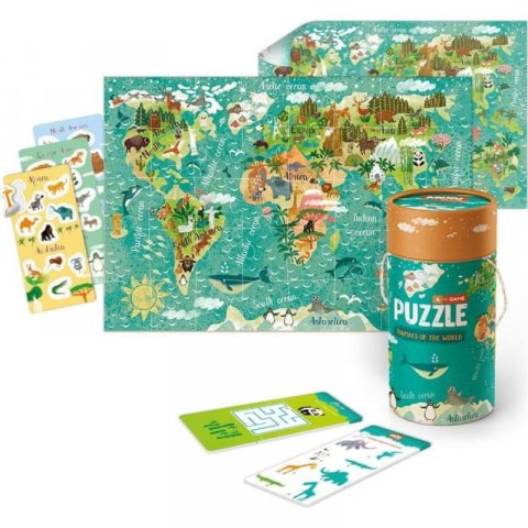 neuveden: Dodo Puzzle a aktivity - Zvířata světa 40 dílků neuveden: Dodo Puzzle a aktivity - Zvířata světa 40 dílků