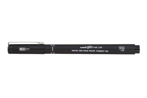 neuveden: UNI voděodolný liner - černý 0,2 mm neuveden: UNI voděodolný liner - černý 0,2 mm