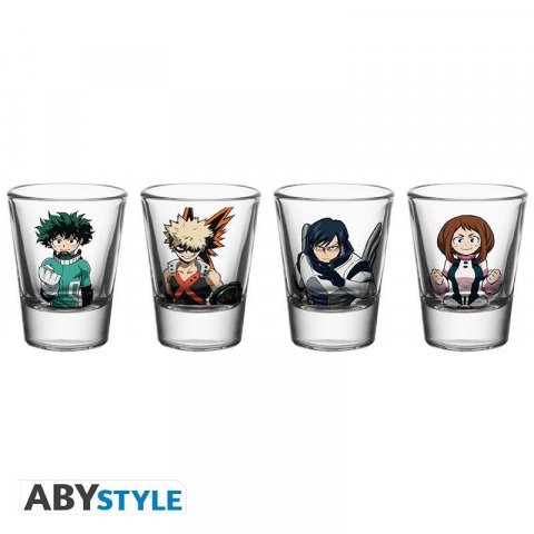 neuveden: My Hero Academia set 4 panáků