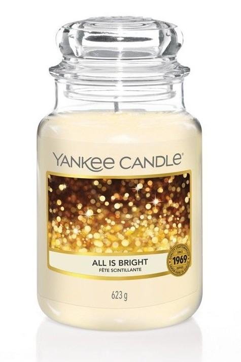 neuveden: YANKEE CANDLE All is Bright svíčka 625g