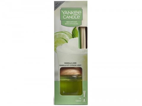 neuveden: YANKEE CANDLE Reed difuzér Vanila Lime 120ml