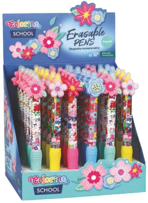 neuveden: Colorino gumovatelné pero Květiny - mix motivů