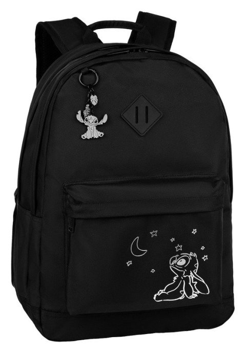 Vochocová Lenka, Rosenfeldová Jana, Kárníková Lydie, Supa Ma: Batoh Scout Stitch, černý se stříbrným potiskem