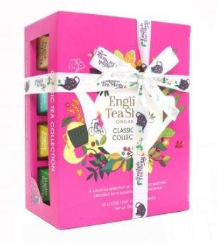 neuveden: English Tea Shop Čaj Classic tea collection bio růžová 12 pyramidek 24g