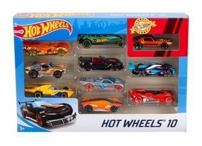 : Hot Wheels sada 10 ks