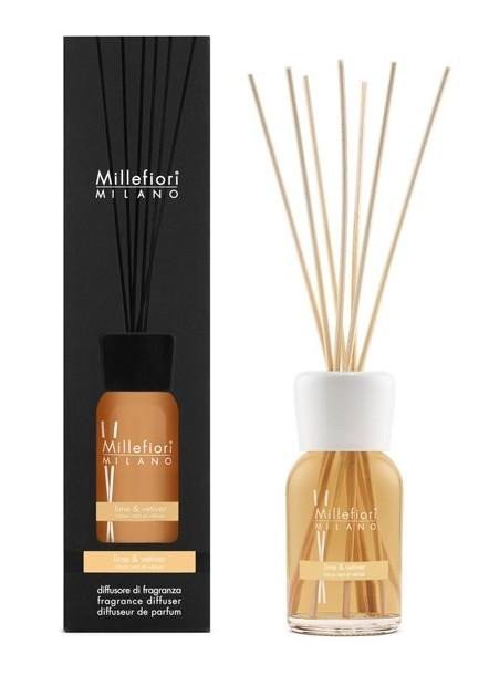 neuveden: Millefiori Milano Lime & Vetiver / difuzér 100ml
