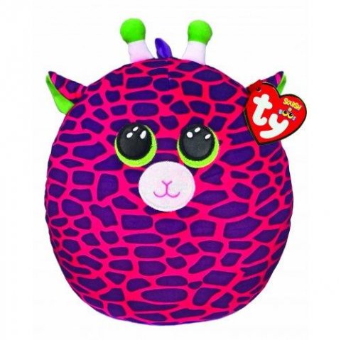 neuveden: Ty Squish-a-Boos GILBERT - růžová žirafa 22 cm