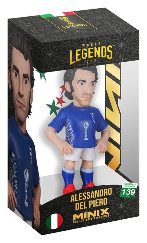 : MINIX Football Legends: World Cup Legends Italy - Alessandro Del Piero #139