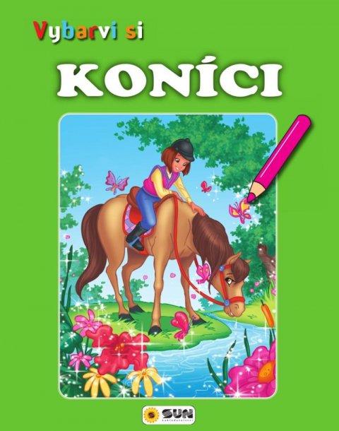 neuveden: Vybarvi si - Koníci (zelené) neuveden: Vybarvi si - Koníci (zelené)