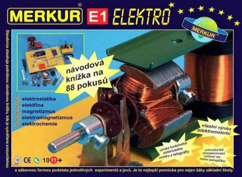 neuveden: Merkur E1 elektřina, magnetizmus