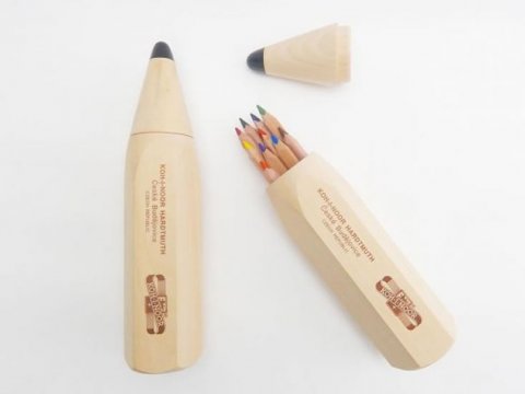 neuveden: Koh-i-noor pastelky JUMBO v dárkové dřevěné dóze 10ks neuveden: Koh-i-noor pastelky JUMBO v dárkové dřevěné dóze 10ks