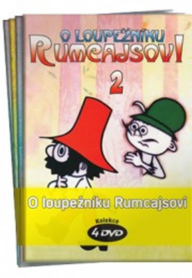 Čtvrtek Václav: O loupežníku Rumcajsovi - kolekce 4 DVD