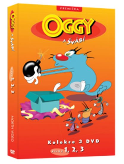 neuveden: Oggy a švábi 1 - 3 / kolekce 3 DVD neuveden: Oggy a švábi 1 - 3 / kolekce 3 DVD