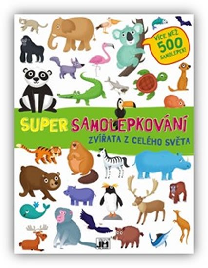 neuveden: Zvířata s celého světa - Super samolepkování