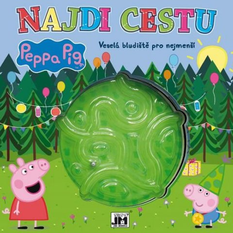 kolektiv autorů: Prasátko Peppa - Najdi cestu