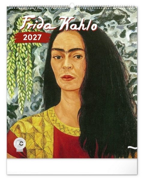 : Kalendář 2027 nástěnný: Frida Kahlo, 48 x 56 cm