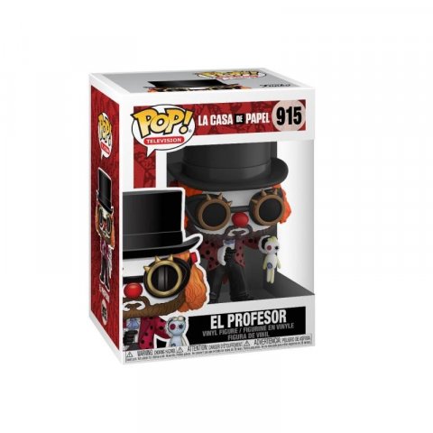 neuveden: Funko POP TV: La Casa del Papel - Professor O Clown