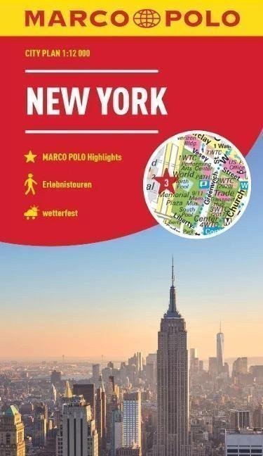 neuveden: New York 1:12 000 / mapa města MARCO POLO