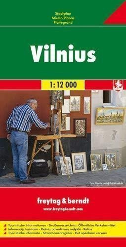 neuveden: PL 103 Vilnius 1:12 000 / plán města