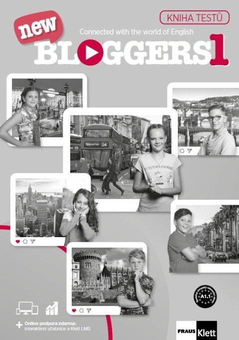 neuveden: Bloggers new 1 (A1.1) – kniha testů + MP3 ke stažení