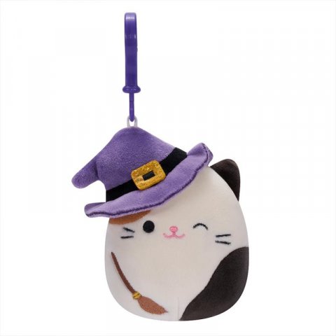 neuveden: Squishmallows Klíčenka - Kocour čaroděj Cam