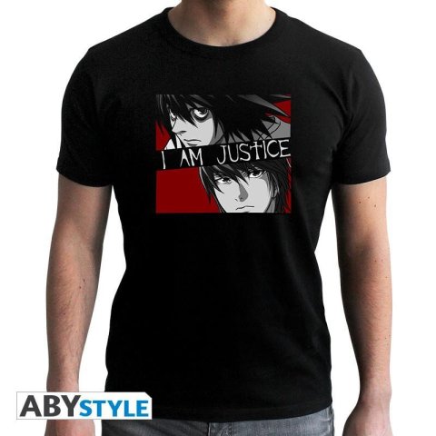 neuveden: Death Note Tričko I Am Justice L